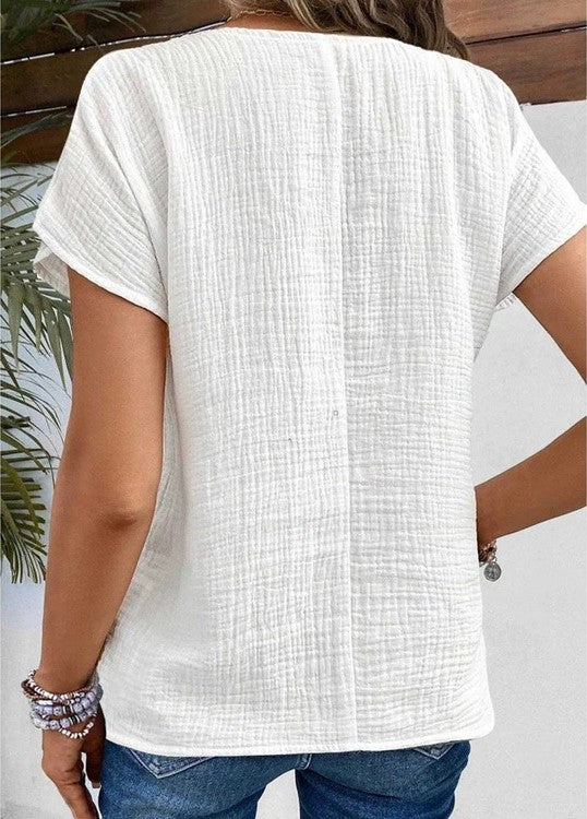 Aliyah – sunlit charm summer blouse