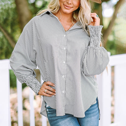 Evelyna – coastal rhythm shirt
