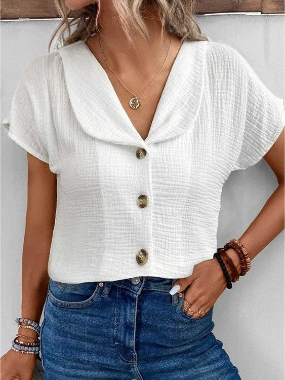 Aliyah – sunlit charm summer blouse