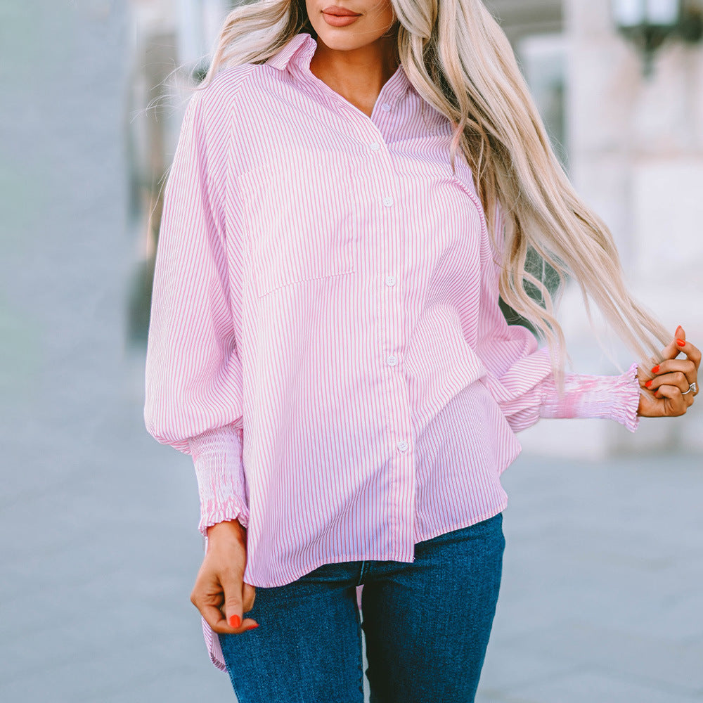 Evelyna – coastal rhythm shirt