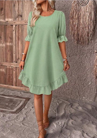 DolceBrezza – soft ruffles and summer charm dress