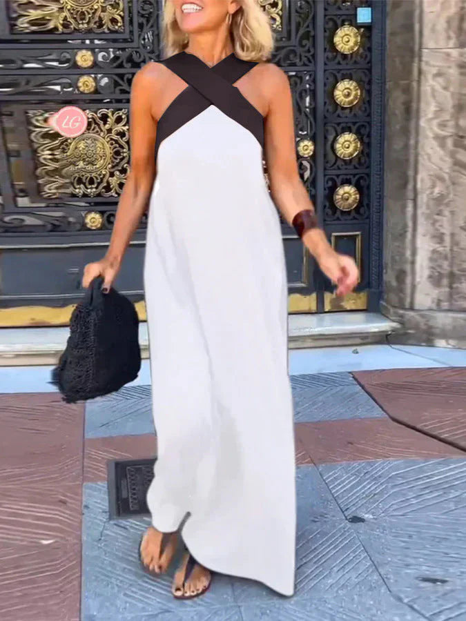 Martina – effortless charm sleeveless dress