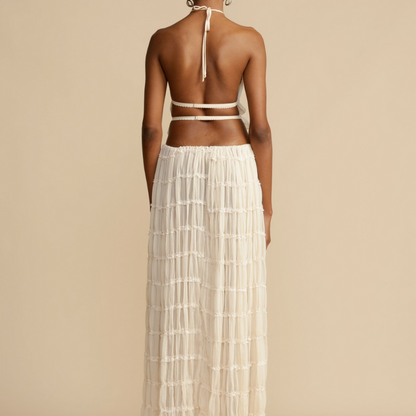 CHIC WENDY HALTER -TOP AND SKIRT ENSEMBLE