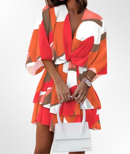Susana – sunlit grace mini dress