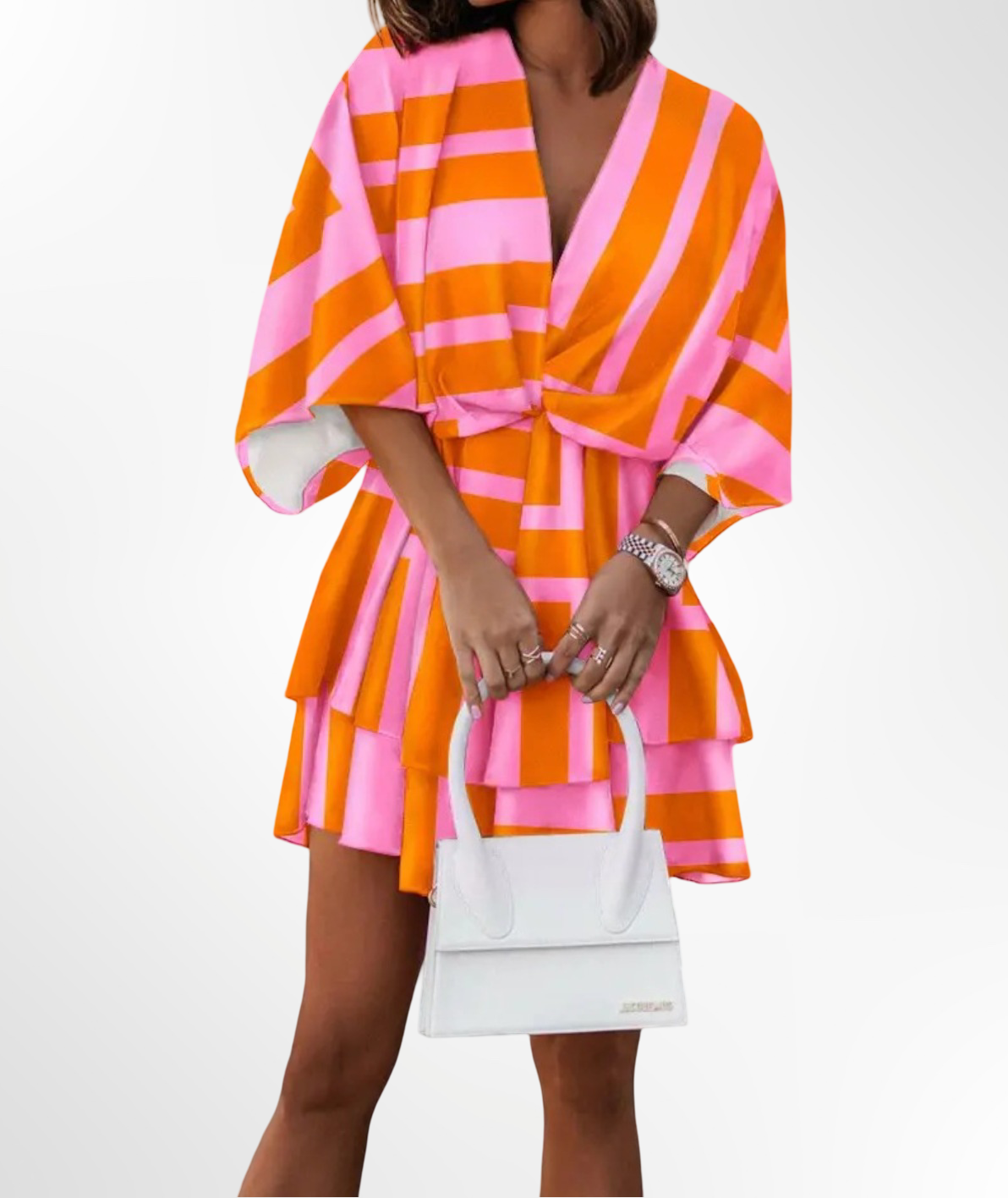 Susana – sunlit grace mini dress