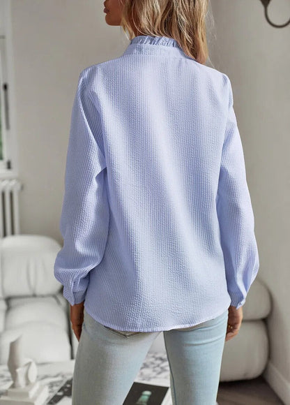 Belle – effortless charm polo blouse