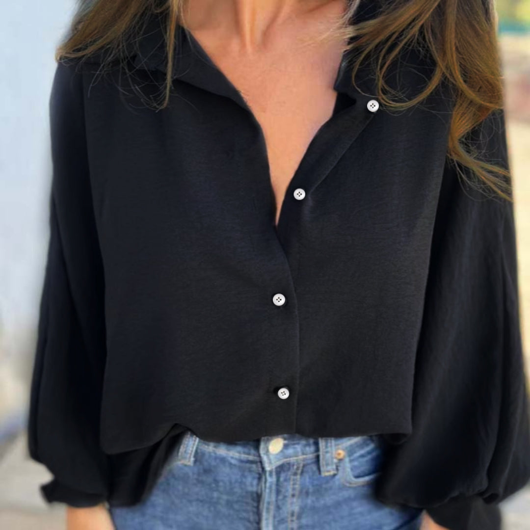 Elysa – soft grace button blouse