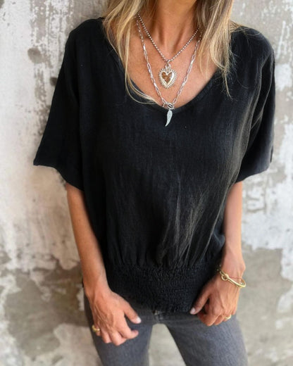 Jenny – linen breeze summer top