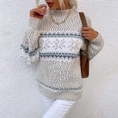 Elegant Winter Sweater – Amber Edition