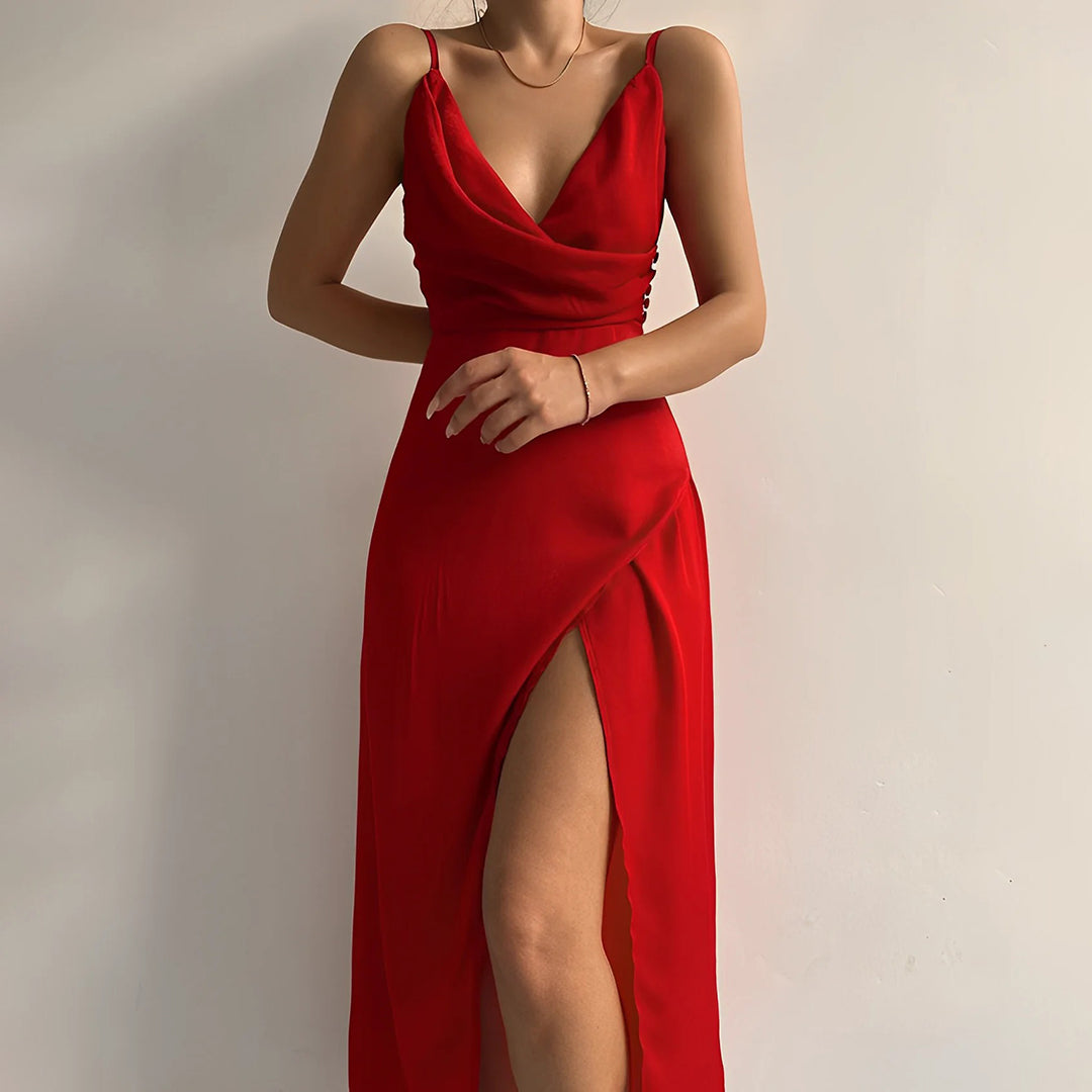 CARINA – ELEGANT STRAPLESS DRESS