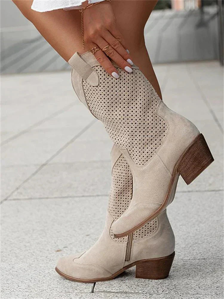 NIVORA – LEATHER WESTERN BOOTS