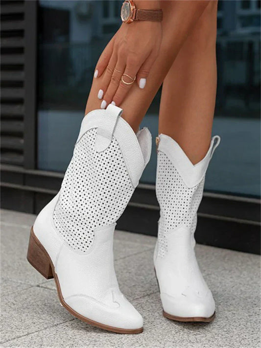 NIVORA – LEATHER WESTERN BOOTS