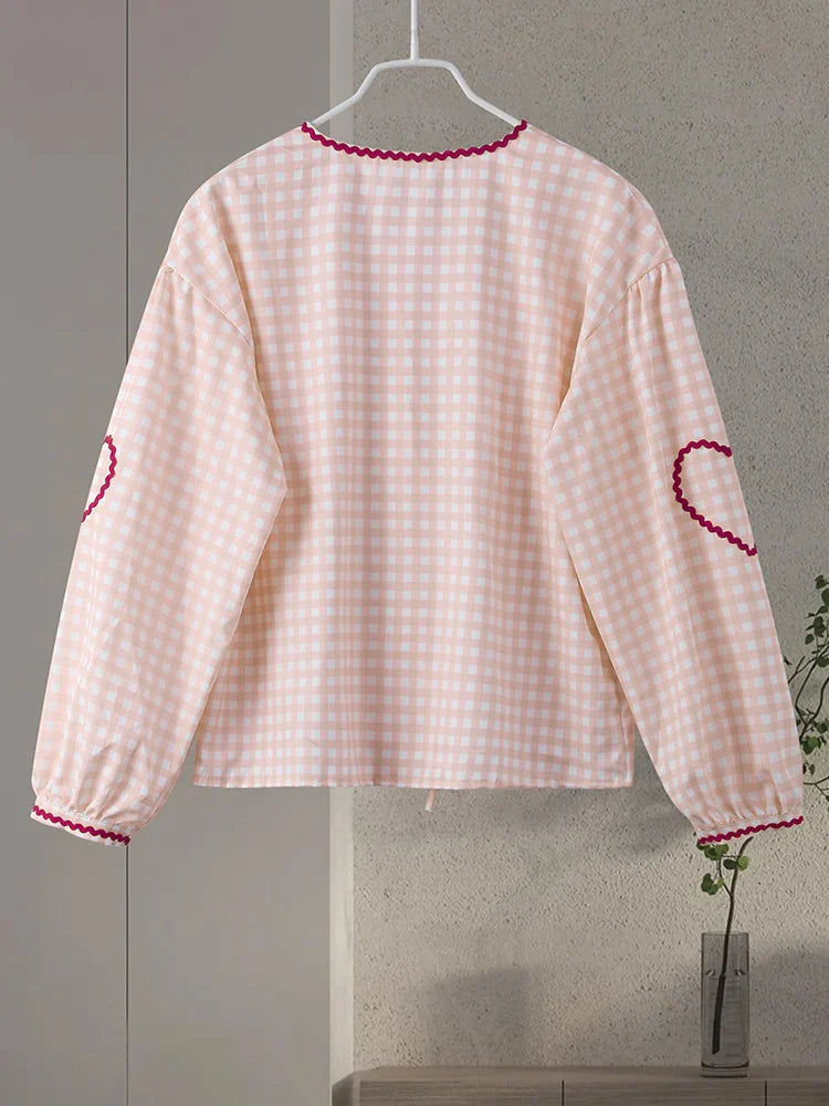 Mila – blush romance blouse