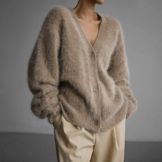 Luna-soft cardigan in a cashmere look