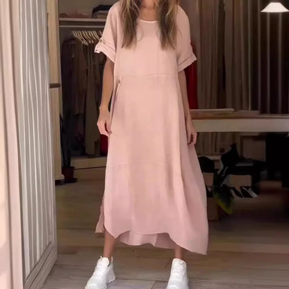 SÉLENA - ELEGANT DRESS WITH BUTTONS