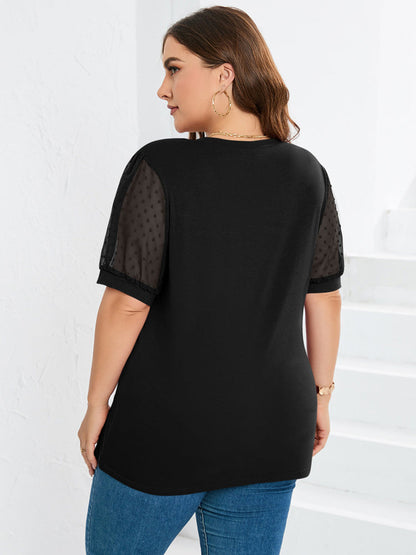 Rhianna – moonlit grace puff-sleeve top