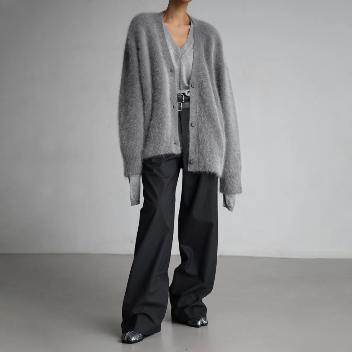 Luna-soft cardigan in a cashmere look