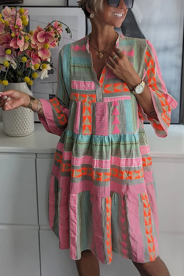 Kiki – effortless spring elegance midi dress ( Almost sold out )