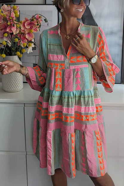 Kiki – effortless spring elegance midi dress ( Almost sold out )