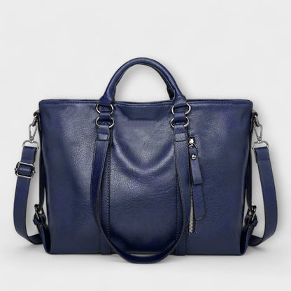 LARGE LEATHER BAG - TIMELESS STYLE & FUNCTIONALITY