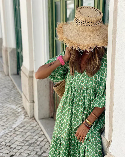 Fleur – dreamy boho charm maxi dress