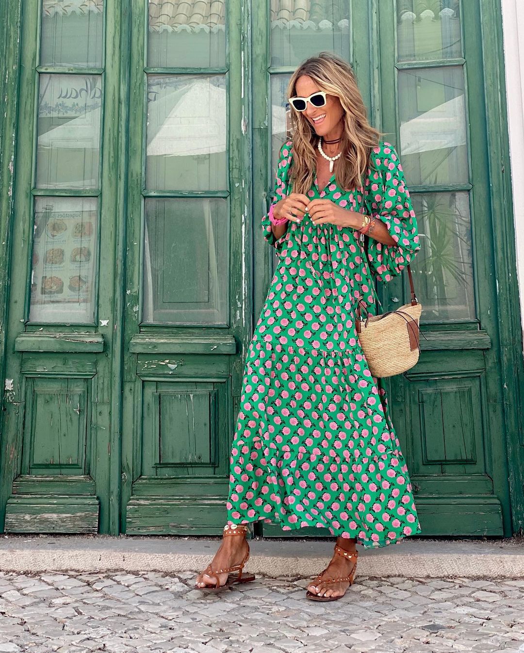 BELLONA - LONG BOHO DRESS