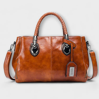 ELEGANT LEATHER DUFFEL BAG - TIMELESS STYLE & FUNCTIONALITY