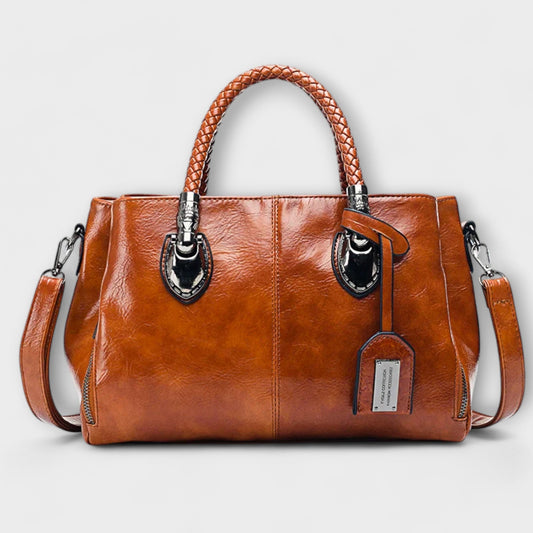 ELEGANT LEATHER DUFFEL BAG - TIMELESS STYLE & FUNCTIONALITY