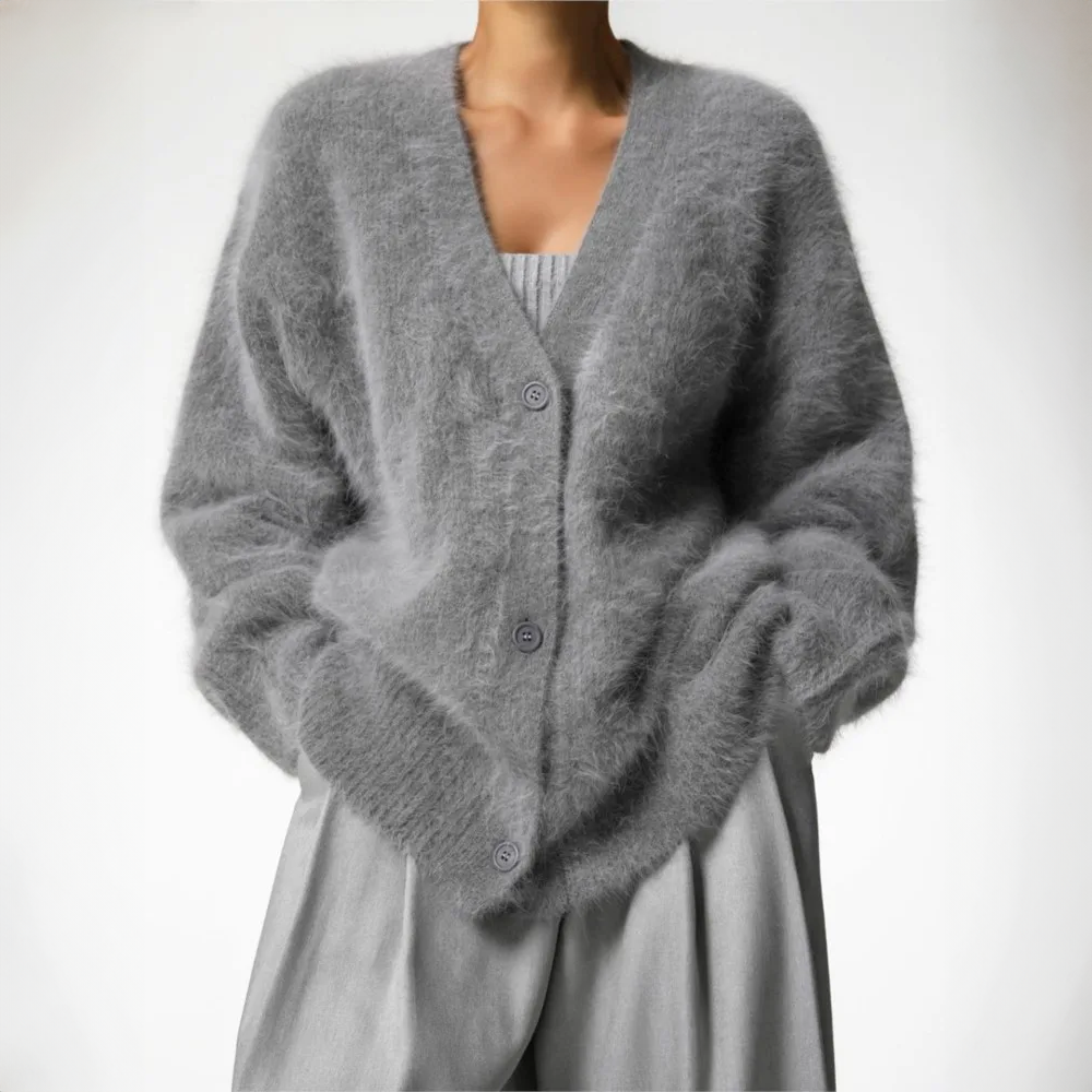 Luna-soft cardigan in a cashmere look