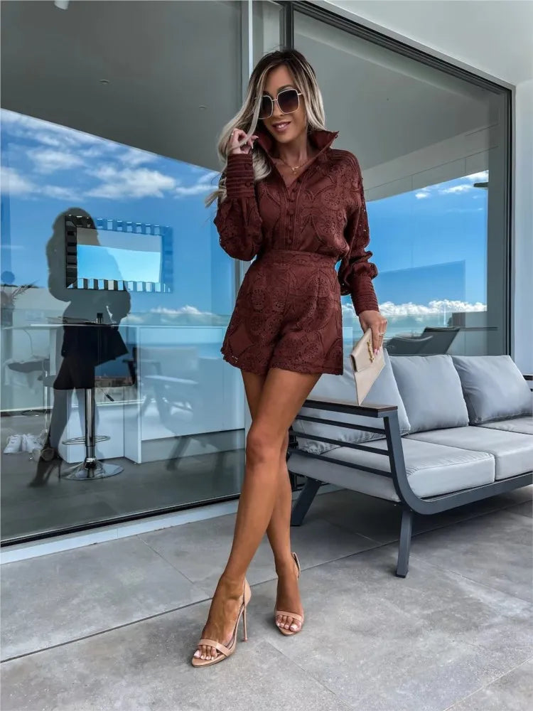 LESLEY - EXQUISITE LACE ENSEMBLE