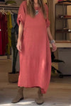 SÉLENA - ELEGANT DRESS WITH BUTTONS