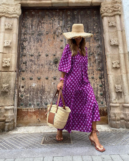 Fleur – dreamy boho charm maxi dress