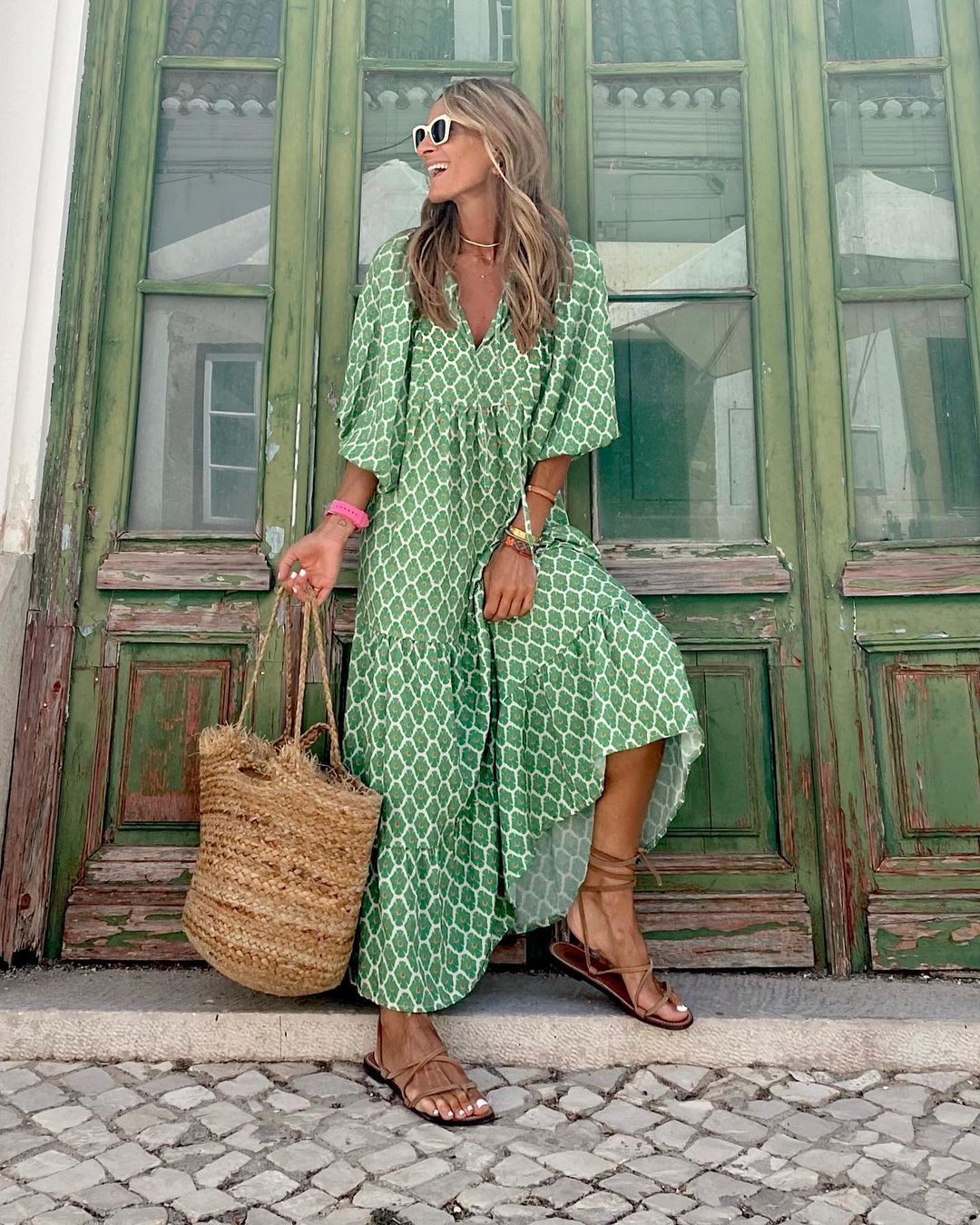 Fleur – dreamy boho charm maxi dress