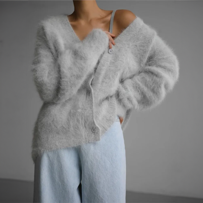 Luna-soft cardigan in a cashmere look