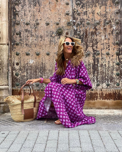 Fleur – dreamy boho charm maxi dress