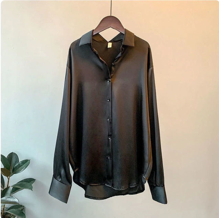 Women's Satin Blouse - CAMICIA