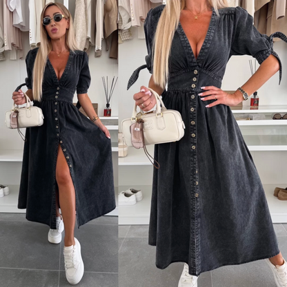 IVANKA - RADIANT DENIM DRESS