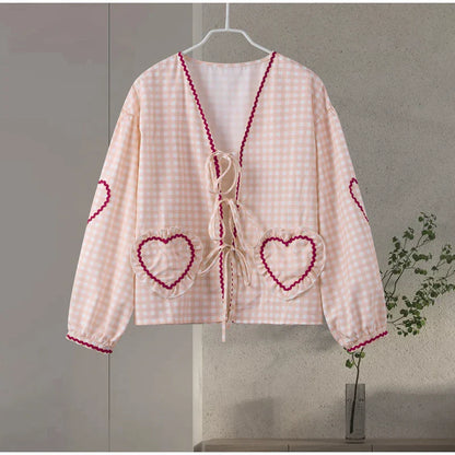 Mila – blush romance blouse