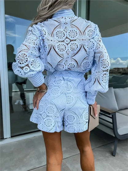 LESLEY - EXQUISITE LACE ENSEMBLE