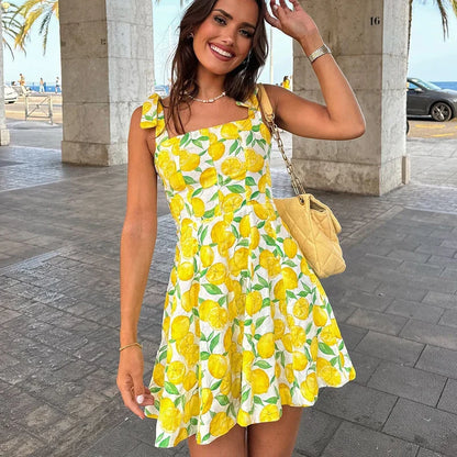 ALICE AMALFI MINI DRESS – LIGHT, ELEGANT, SUMMERY