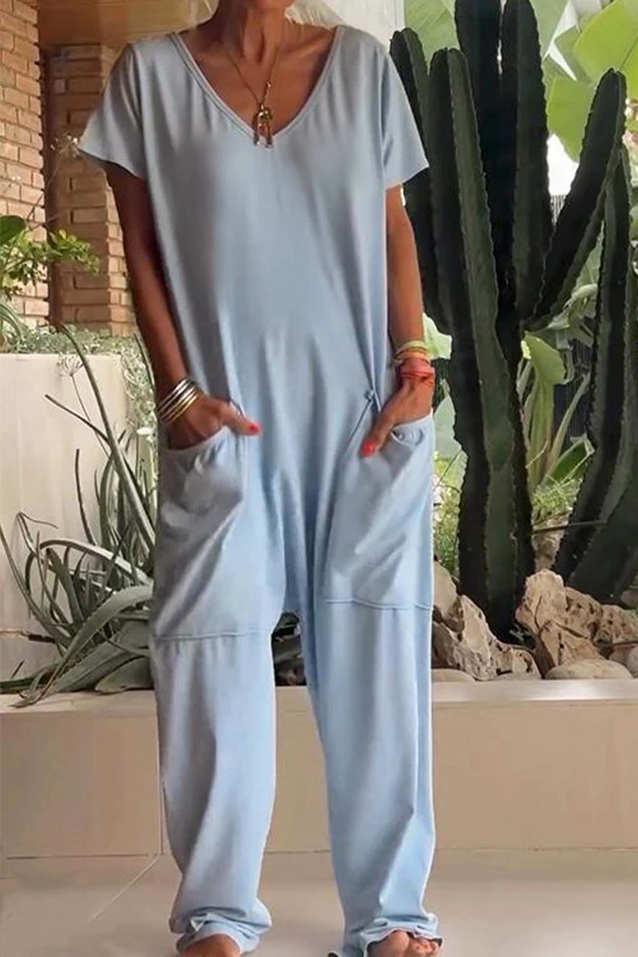 JELISSA - EFFORTLESS RELAXED JUMPSUIT