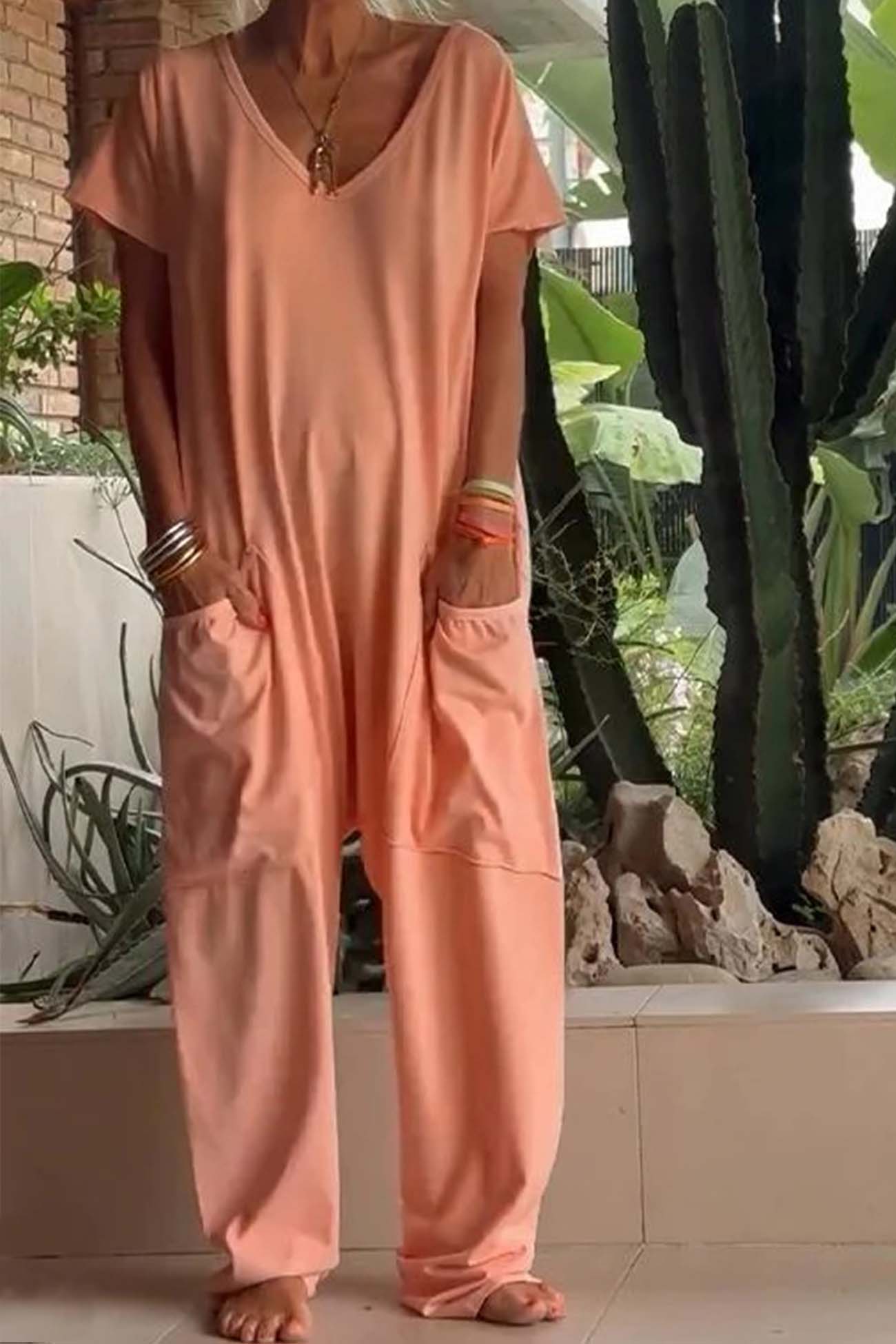 JELISSA - EFFORTLESS RELAXED JUMPSUIT
