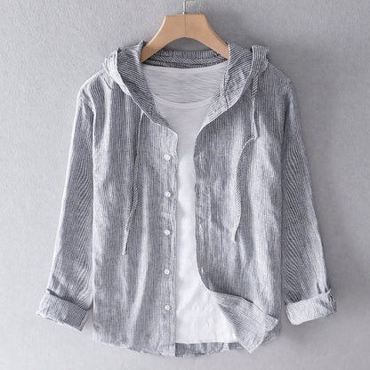 LUCILLE - BREATHABLE LINEN SHIRT