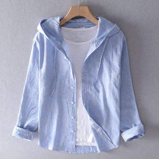 LUCILLE - BREATHABLE LINEN SHIRT