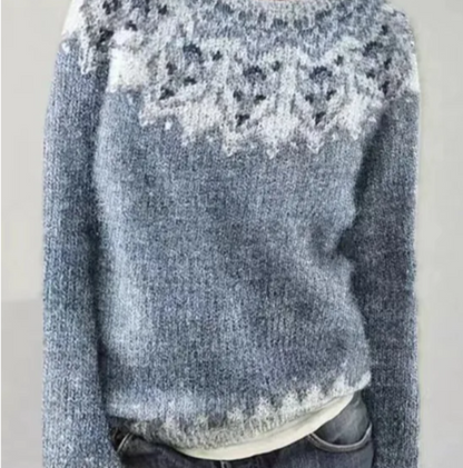 PIERINA - RETRO AUTUMN SWEATER