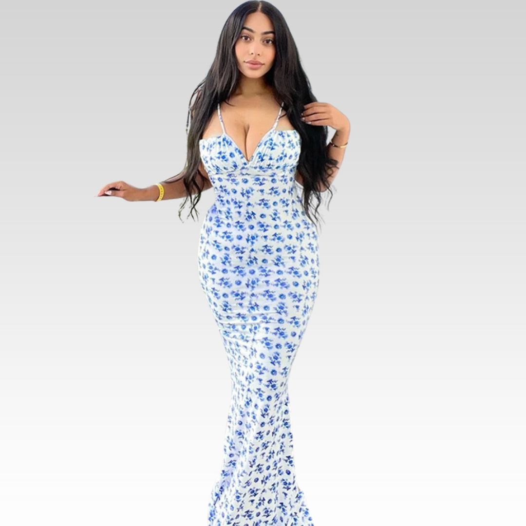 AMELIA FLORAL DRESS – TIMELESS ELEGANCE WITH FEMININE CHARM
