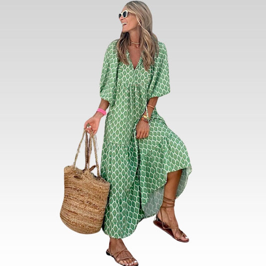 BELLONA - LONG BOHO DRESS