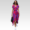 EVA - STYLISH V-NECK DRESS