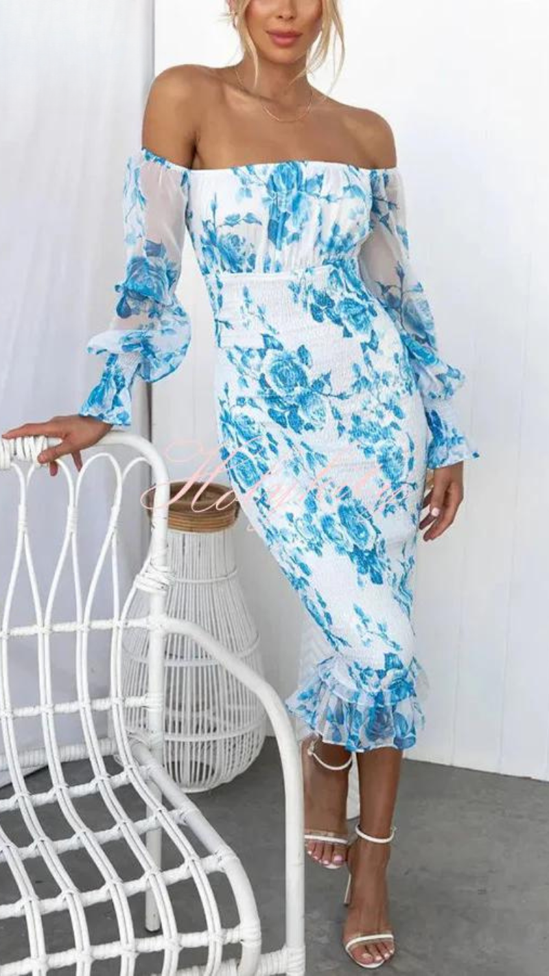 Kendall – refined elegance in midi length (Almost sold out)