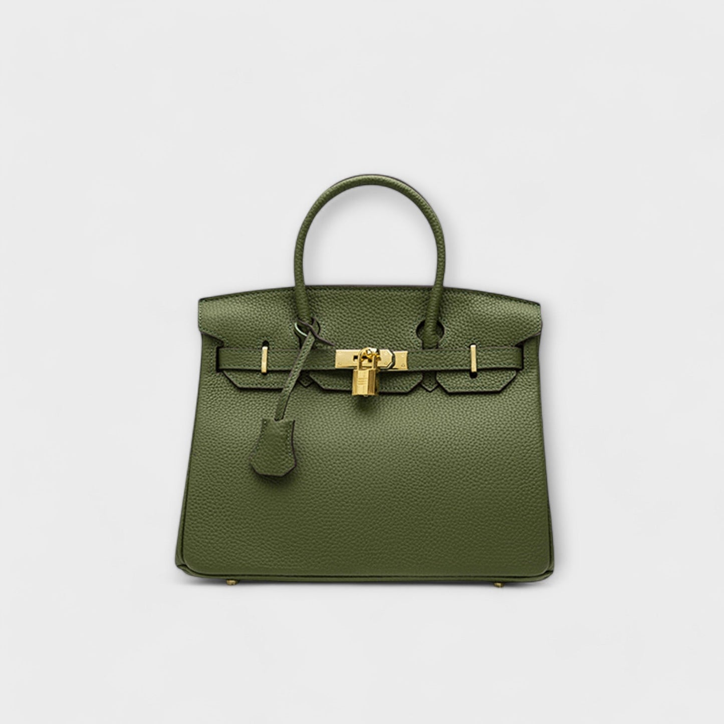 LUXURIOUS-LEATHER HANDBAG